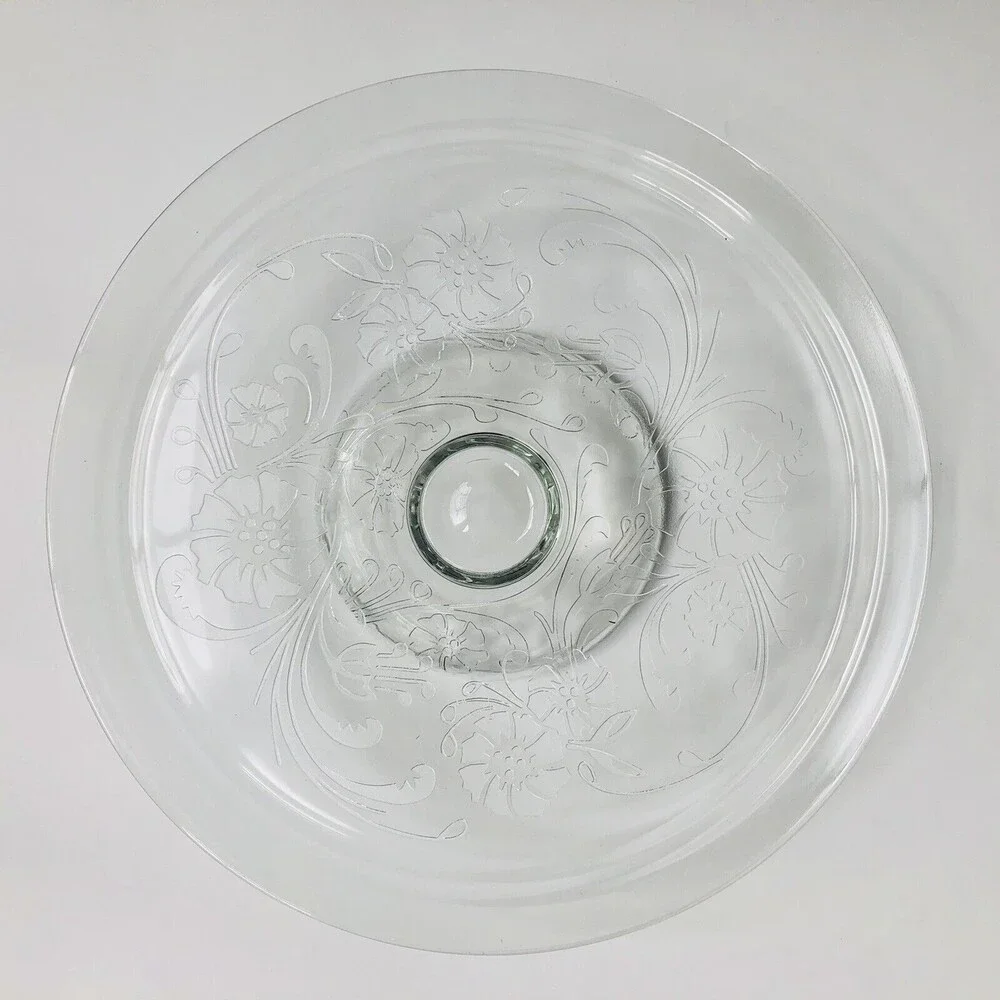 Luminarc Mariella footed cake plate 13